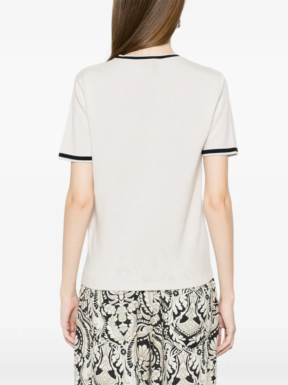 'S Max Mara T-shirt met ronde hals Beige