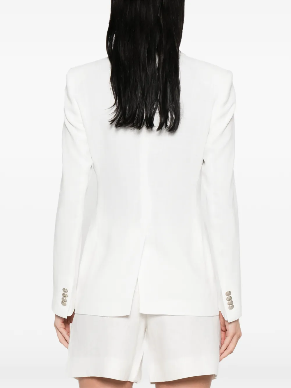 Tagliatore Blazer met enkele rij knopen Wit