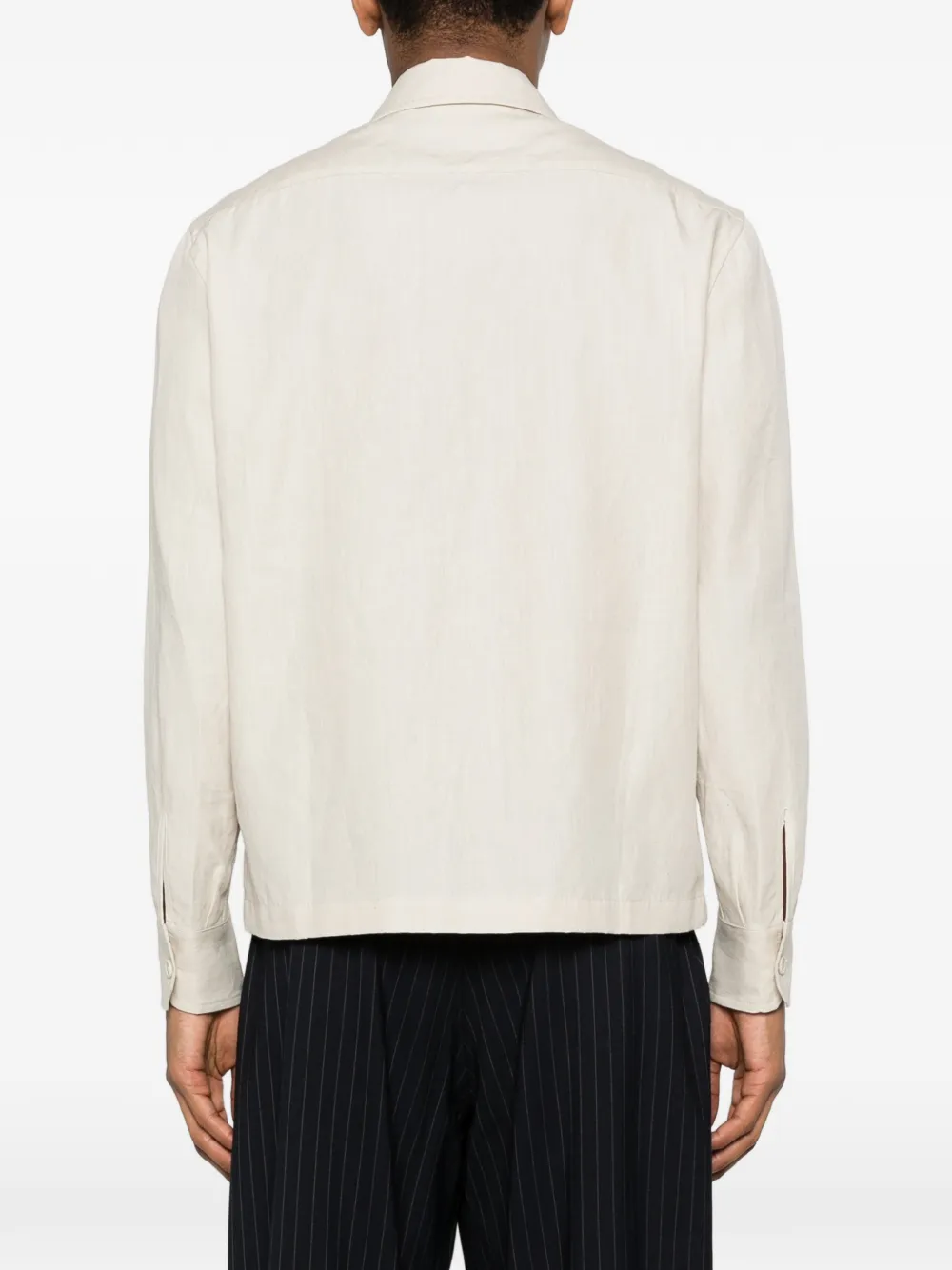 Lardini Jack met opgestikte zak Beige