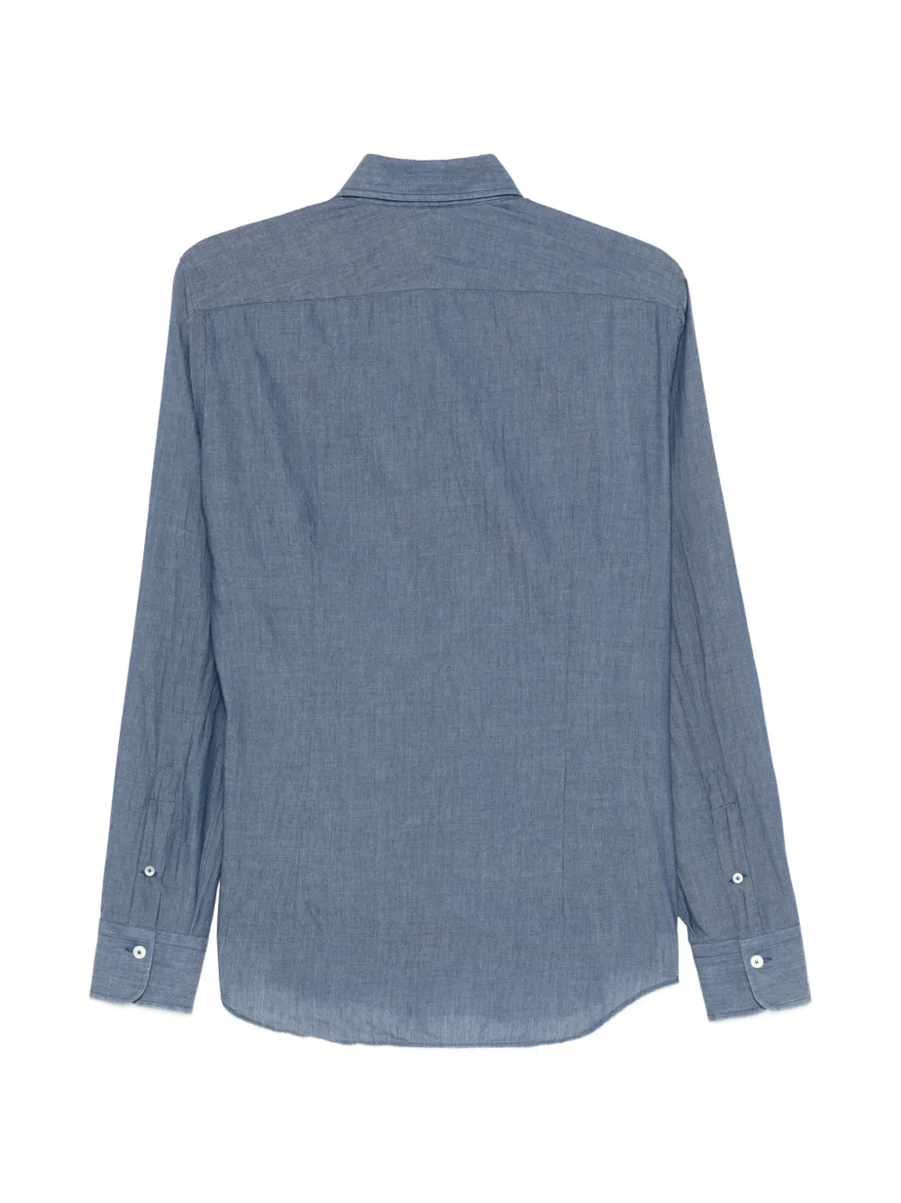  Alessandro Gherardi Buttoned Cotton Shirt - Blue 