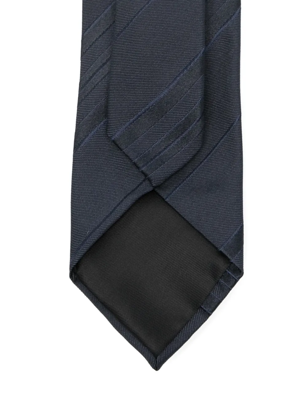  Lardini Diagonal-stripes Tie - Blue 