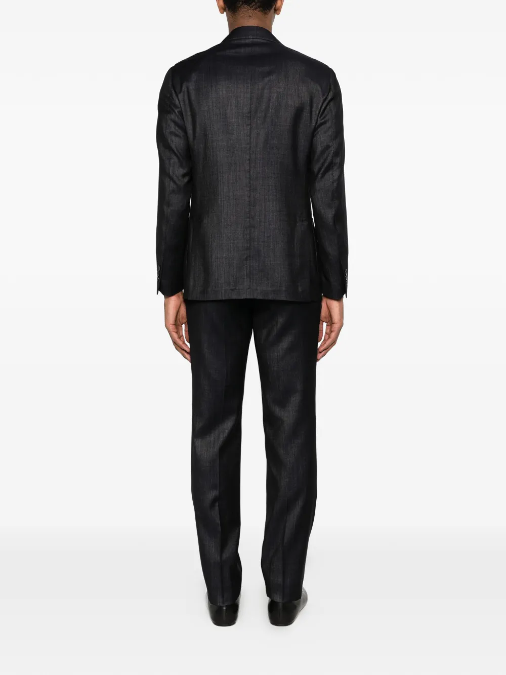  Lardini Completo Con Spilla Floreale - Nero 