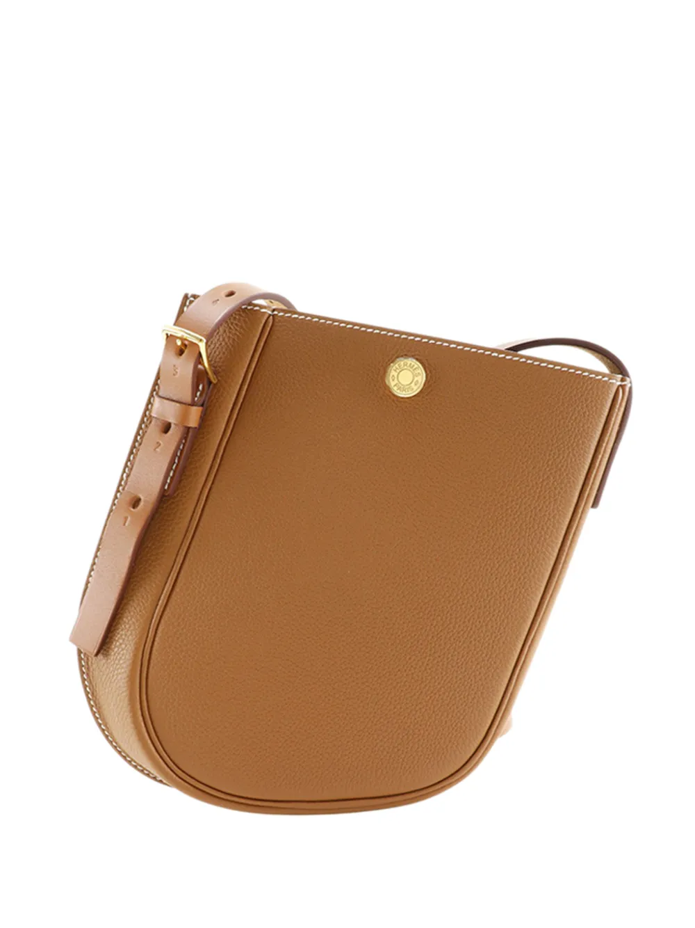 Hermès Pre-Owned 2022 Togo Perspective Cavaliere 21 crossbody bag - Marrone