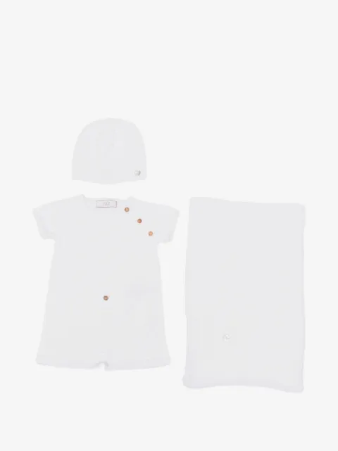 Paz Rodriguez ensemble en maille pour bébé (trois pièces)