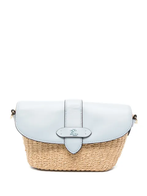 Lauren Ralph Lauren woven leather tote bag