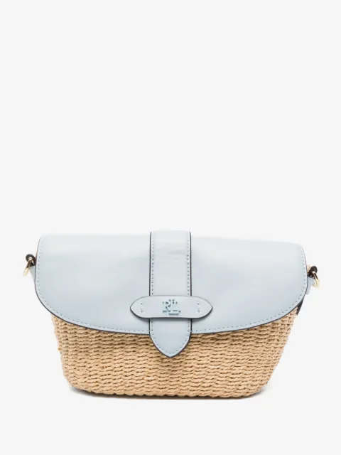 Lauren Ralph Lauren woven leather tote bag