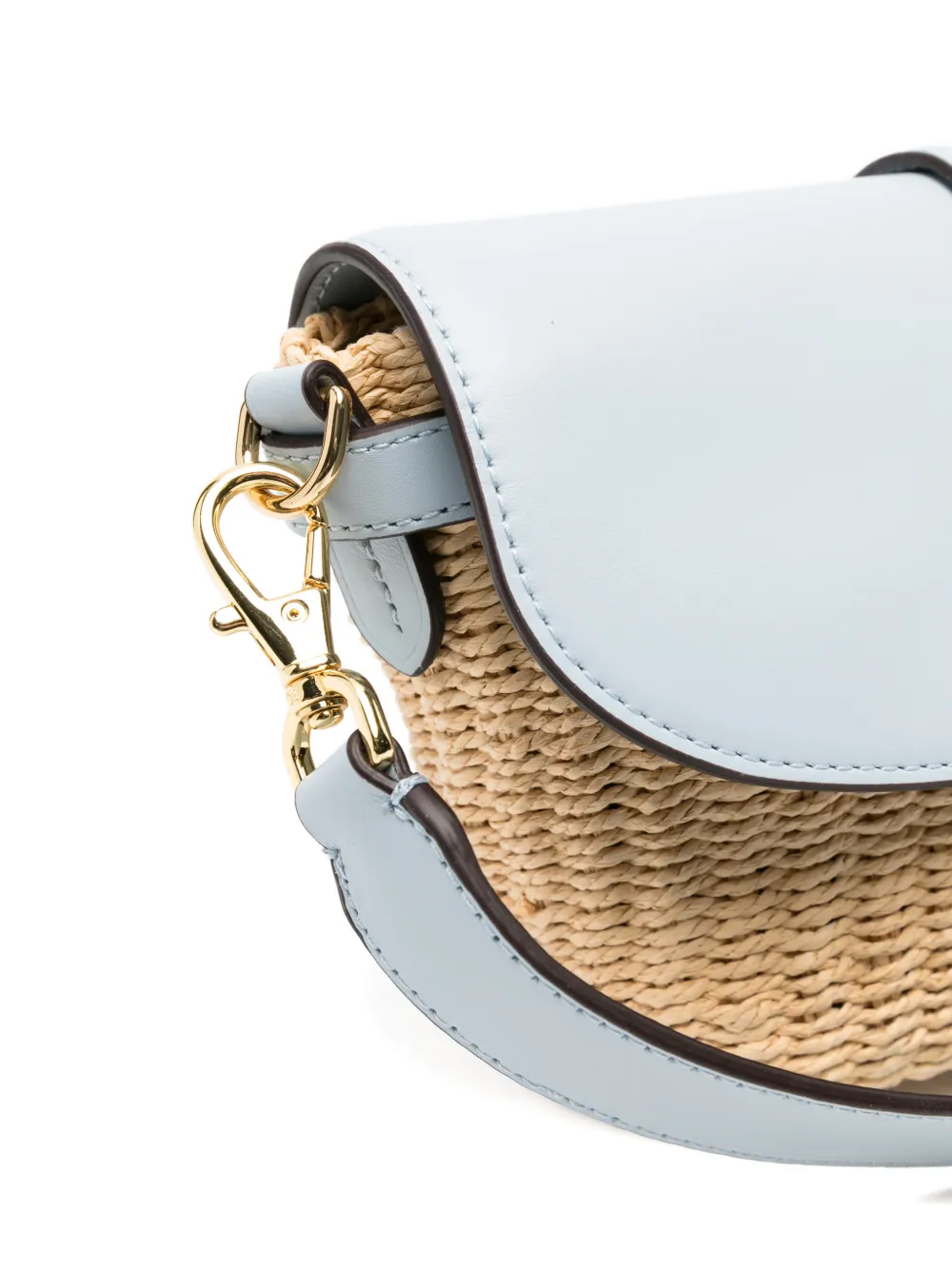 Lauren Ralph Lauren Leren shopper Beige