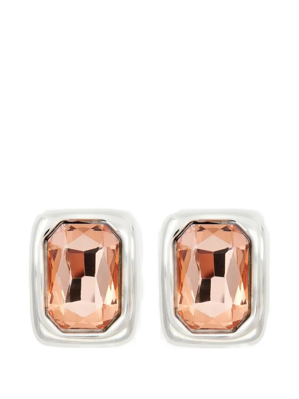 Essentiel Antwerp Orecchini pendenti con strass - Argento