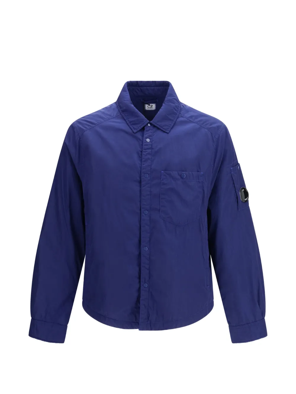 C.P. Company Chrome-R padded lens shirt jacket - Blu