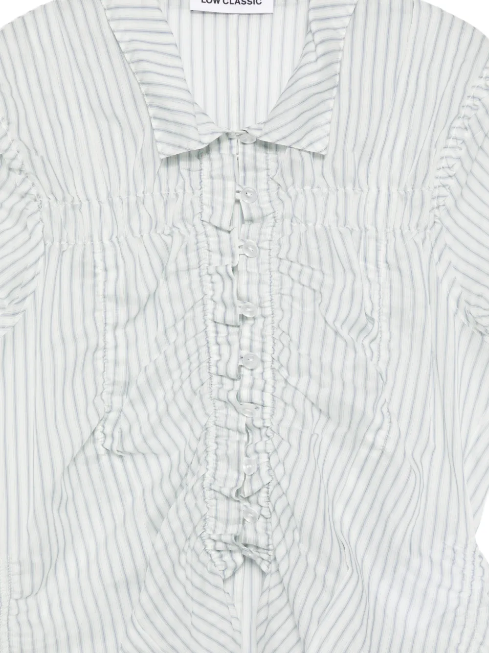  Low Classic Camisa A Rayas - Blanco 