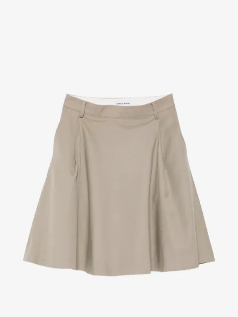 Low Classic flared midi skirt