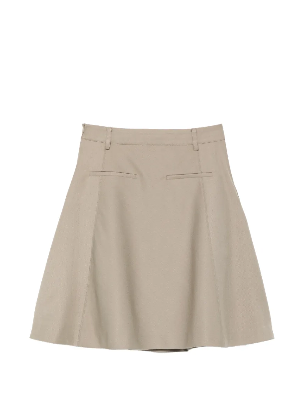  Low Classic Flared Midi Skirt - Neutrals 