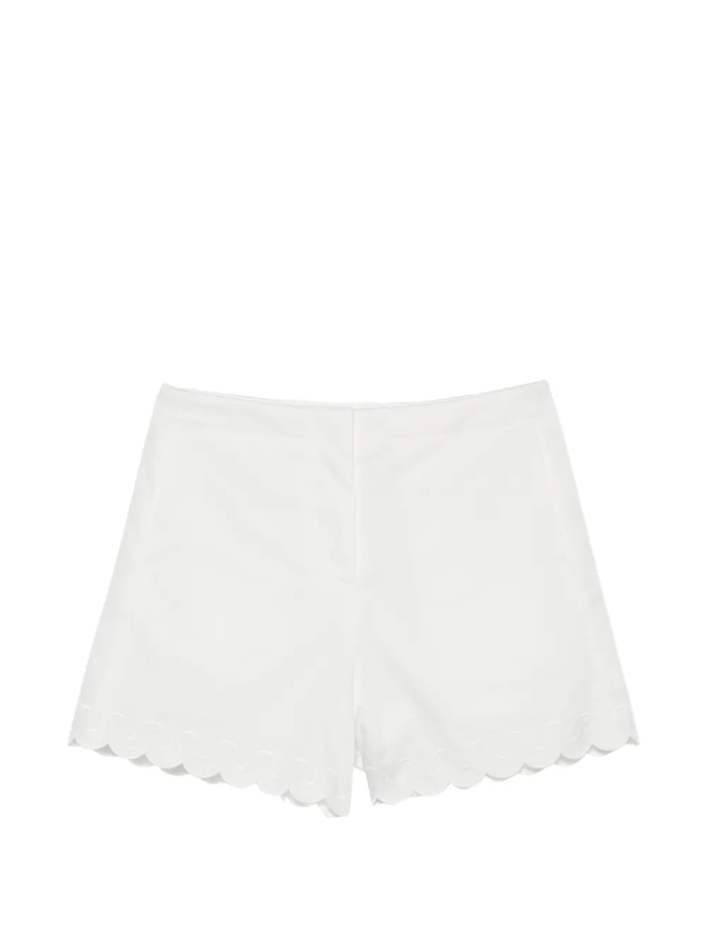 Low Classic embroidered shorts - Bianco