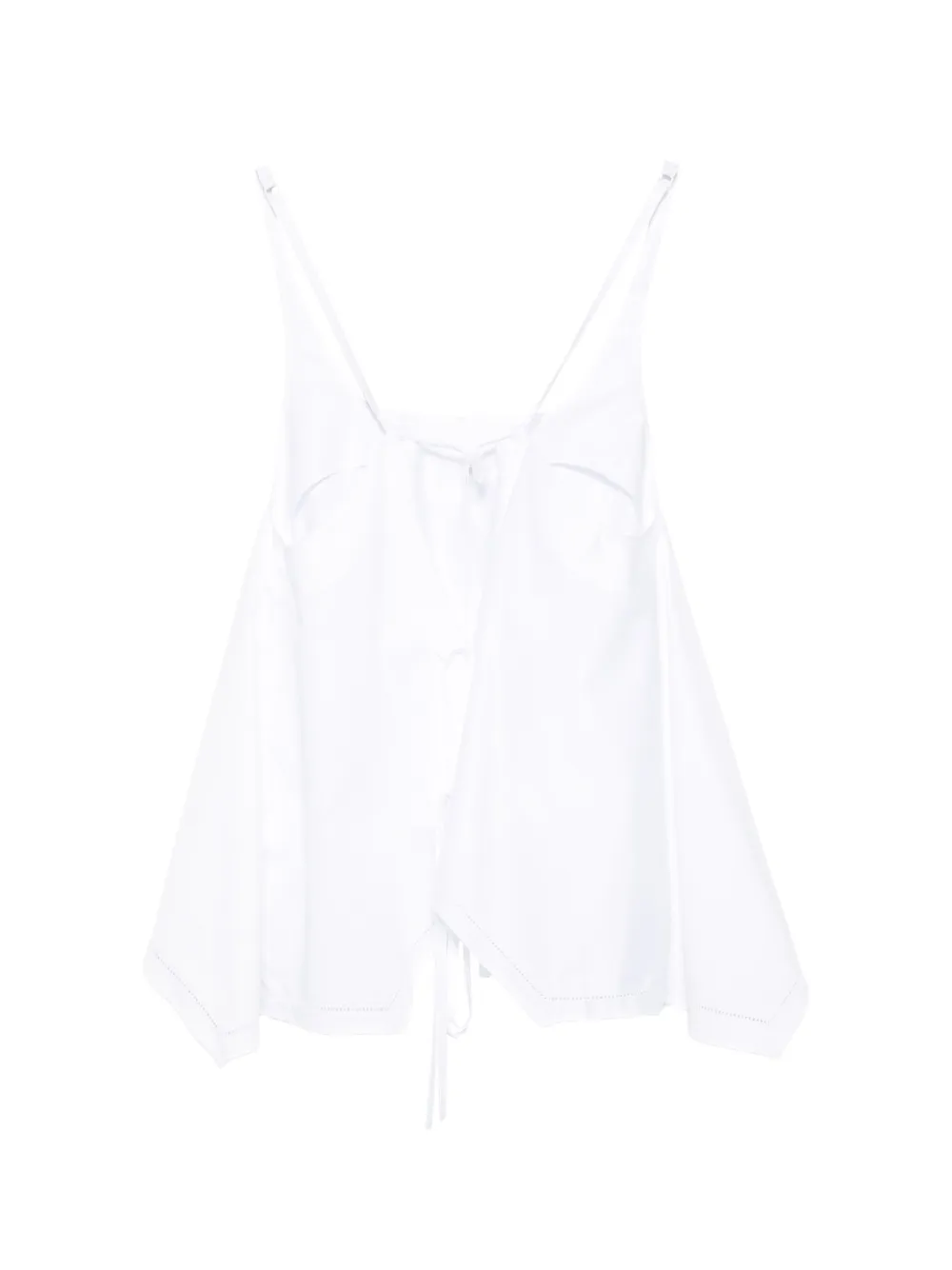 Flared Sleeveless Top