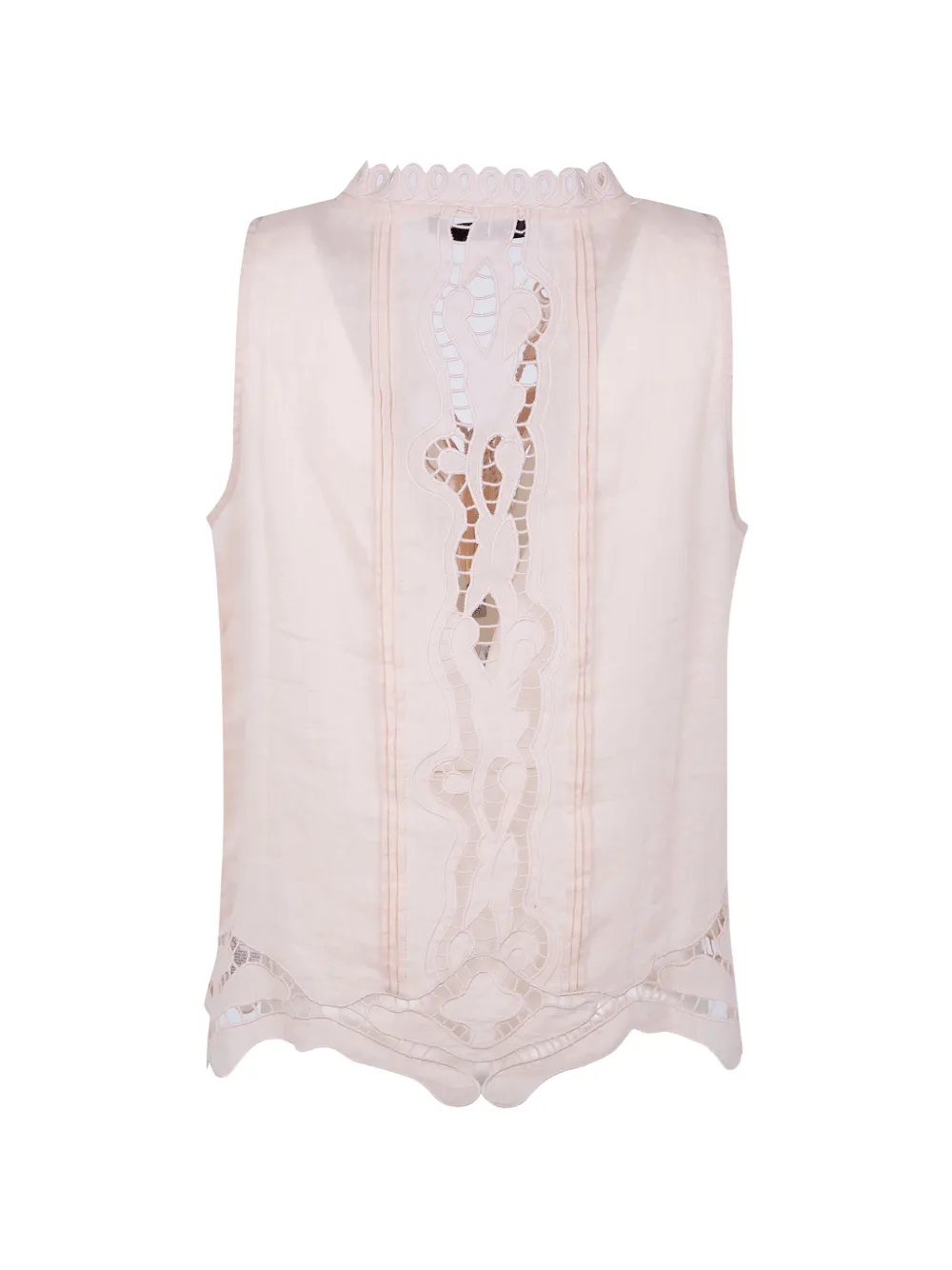  Seventy Lace Tassel Top - Pink 