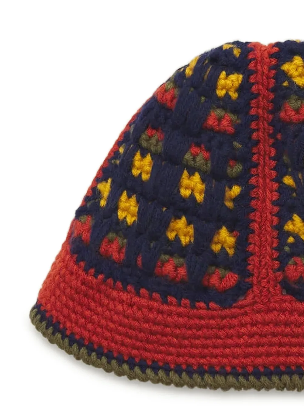  Nicholas Daley Patterned Bucket Hat - Blue 