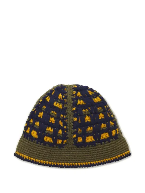 Nicholas Daley crocheted bucket hat