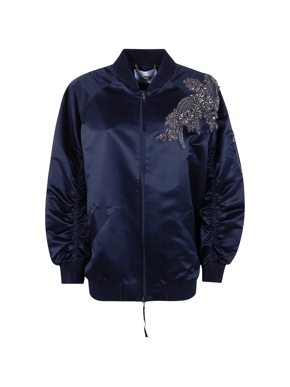 Blugirl embellished bomber jacket - Blau