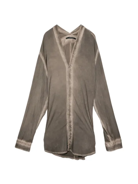 Julius スリットネック シャツ