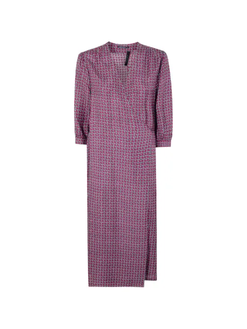 Laura Urbinati paisley tie belt dress