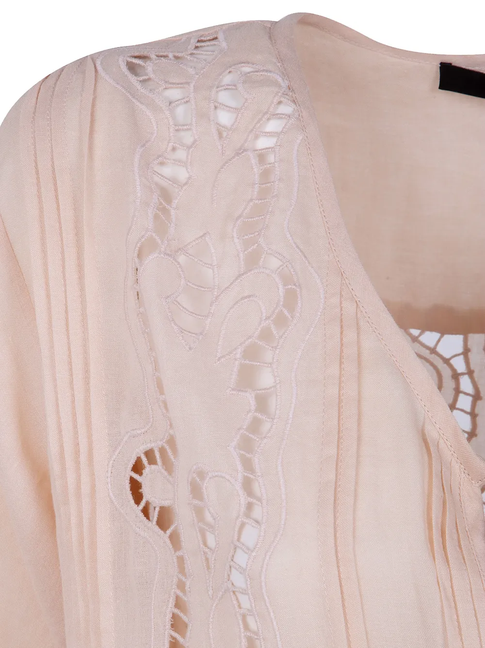  Seventy Openwork Tiered Dress - Neutrals 