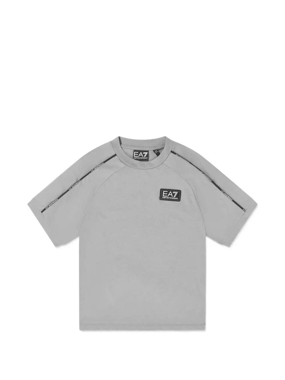 Emporio Armani Kids logo tape T-shirt - Grigio