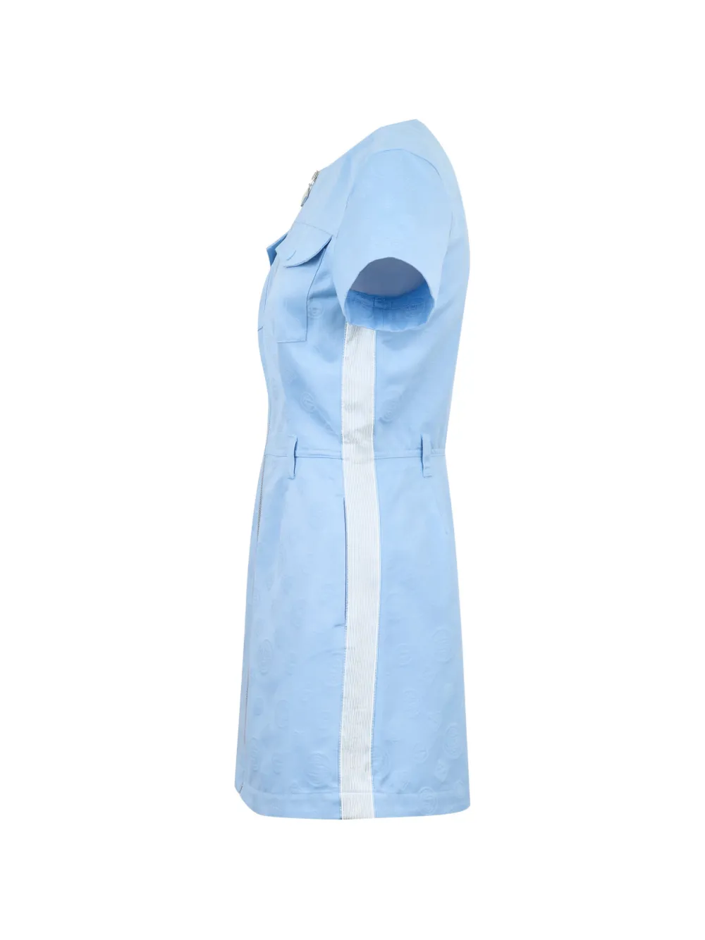  Casablanca Monogram-pattern Mini Dress - Blue 