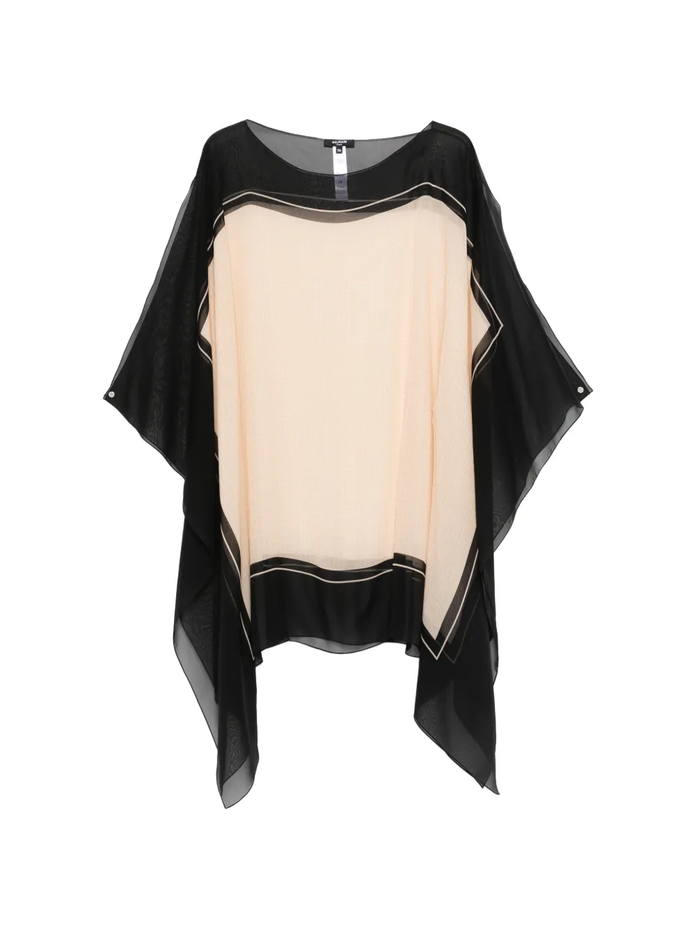 Balmain patterned beach cover-up - Toni neutri