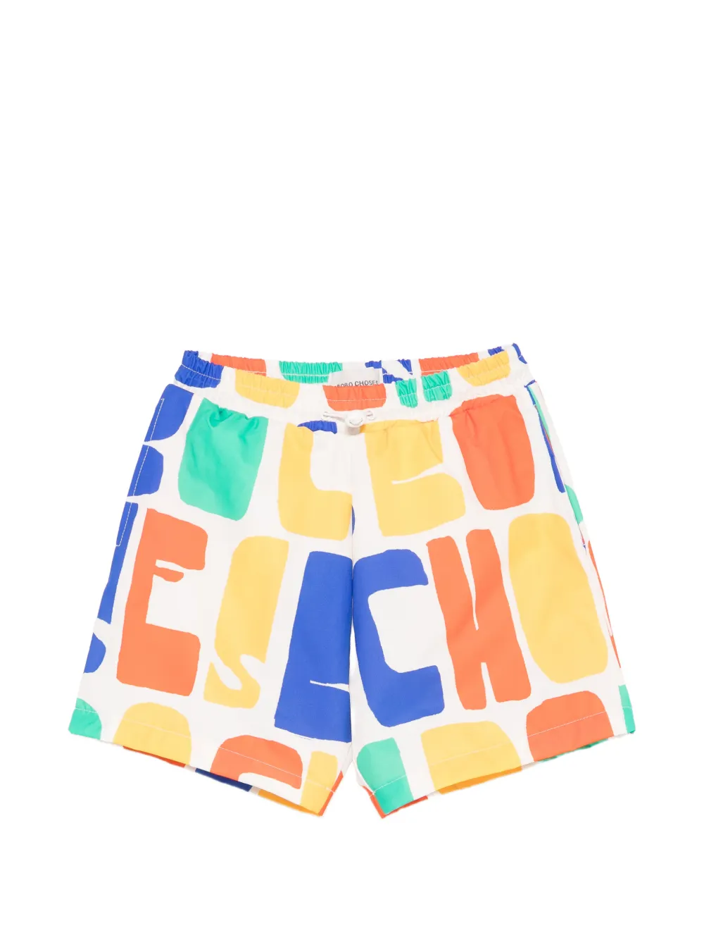 Bobo Choses printed swim shorts - Toni neutri