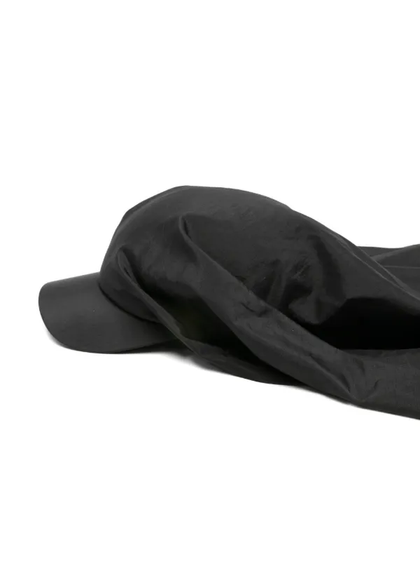 Jil Sander ドレープ ハット | ブラック | FARFETCH JP