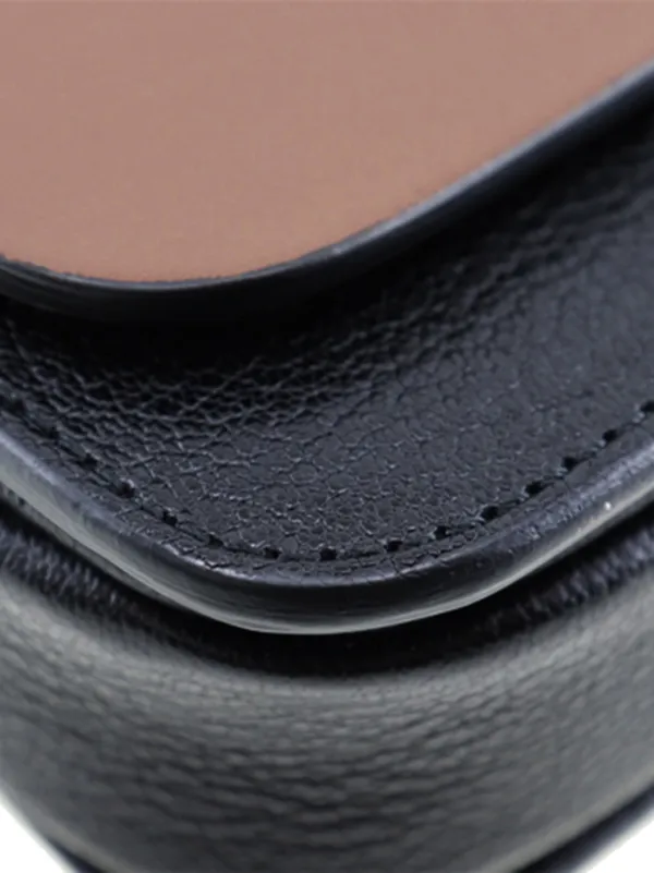 Burberry Pre-Owned 2000-2017 ミディアム バイカラー レザー Dリング 