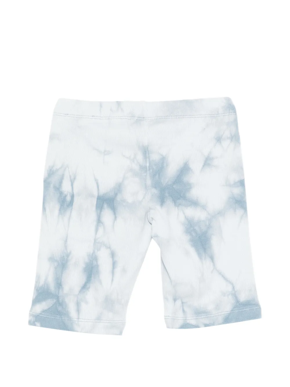 Off-White Kids Shorts met tie-dye effect Blauw