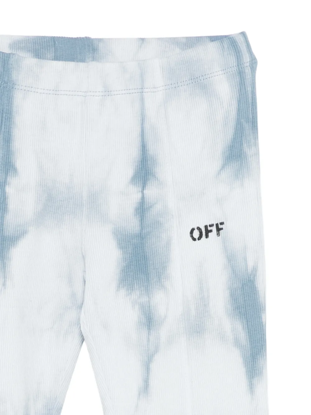 Off-white Kids Tie-dye-pattern Leggings 