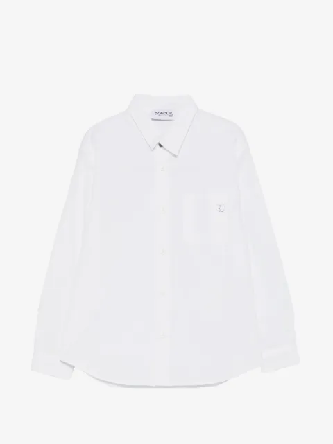 DONDUP KIDS chest-pocket shirt