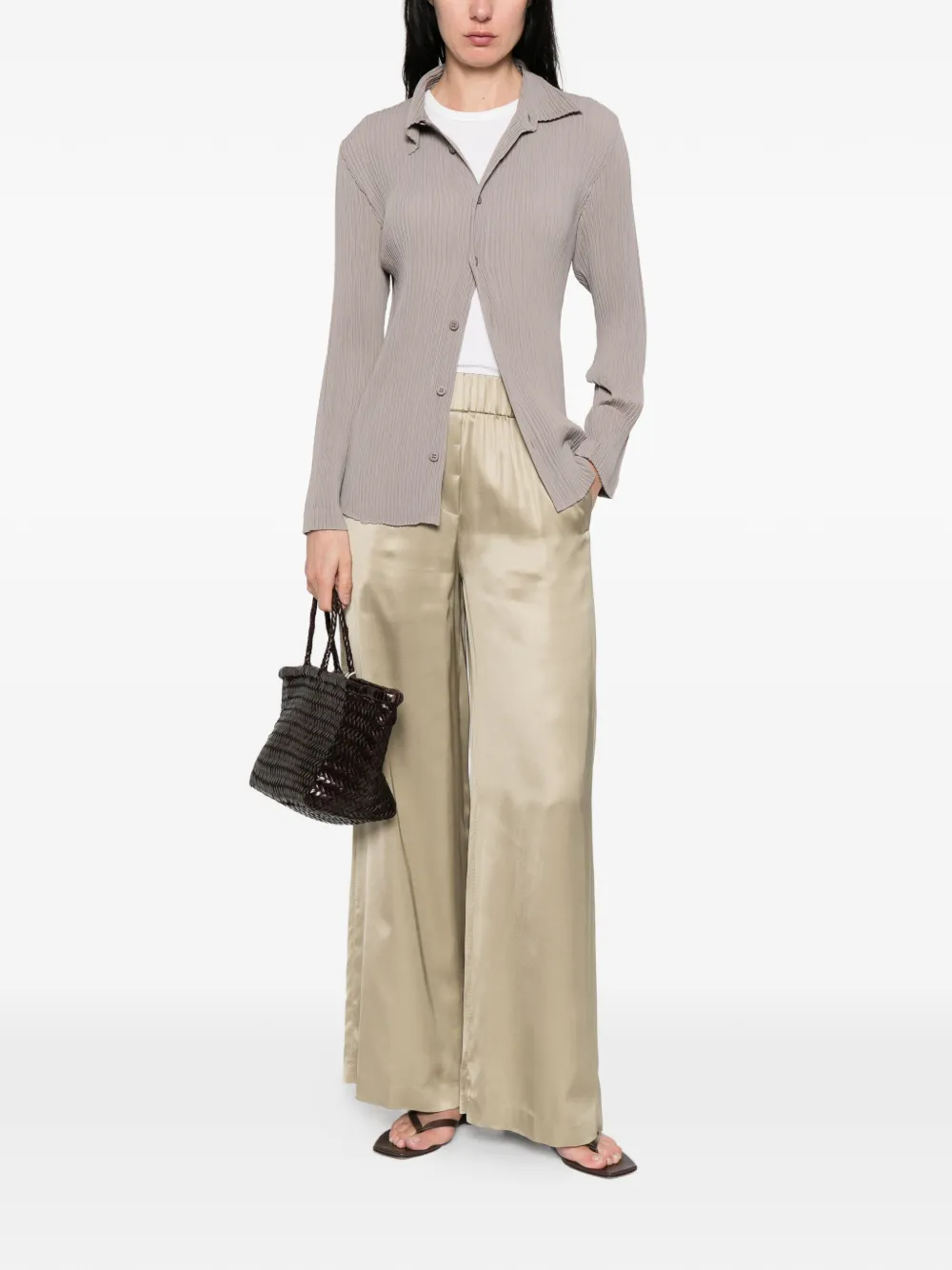 Peserico Elastische broek Beige
