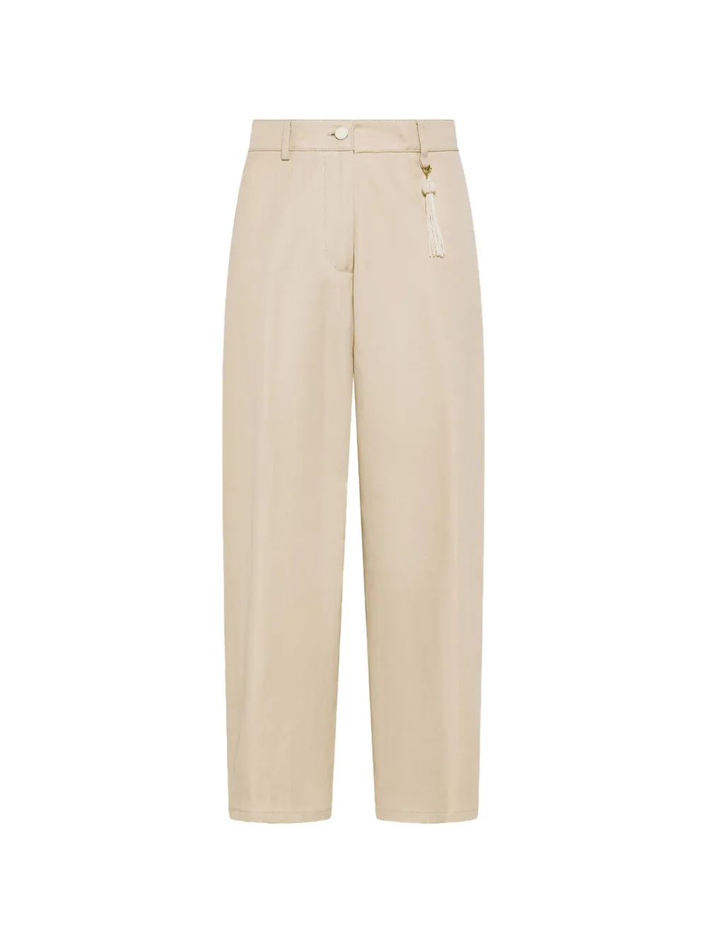 Seventy tassel detail trousers - Toni neutri