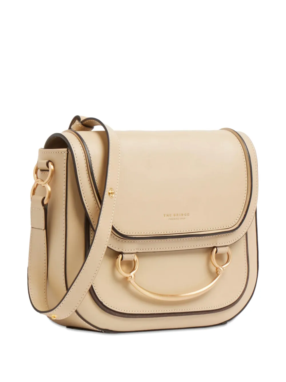  The Bridge Handle Satchel Bag - Neutrals 