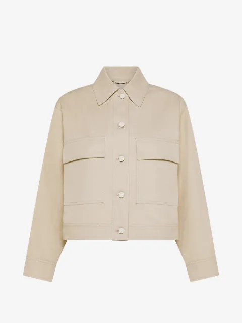 Seventy pocket button cropped jacket