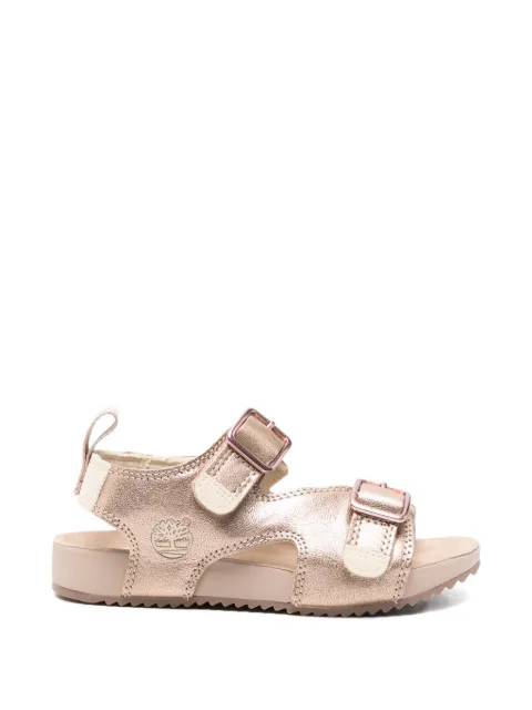 Timberland Kids Castle Island buckle leather sandals