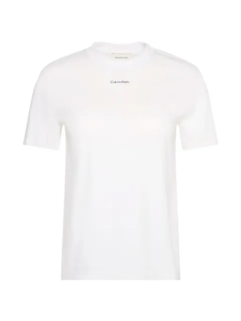 Calvin Klein playera con cuello redondo