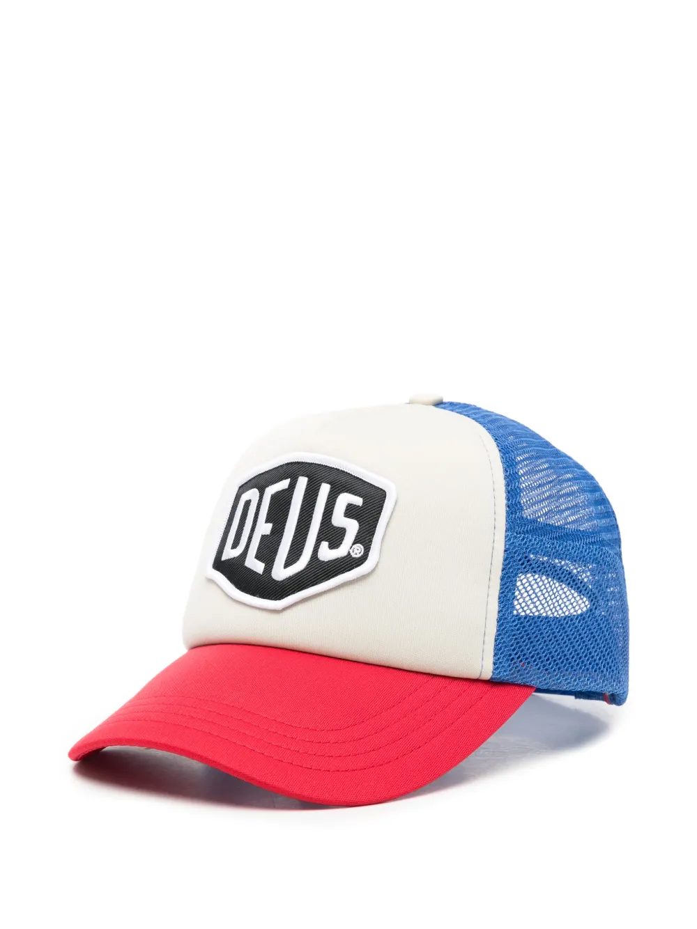Deus Ex Machina Baylands logo-detail baseball cap - Blu