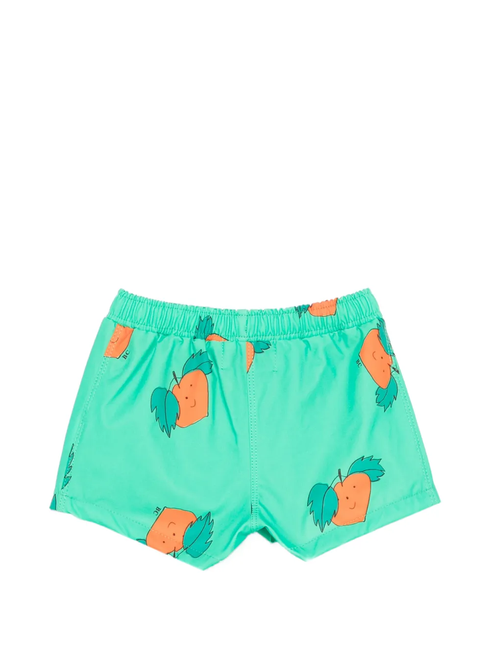 Bobo Choses Zwembroek met elastische tailleband - Groen