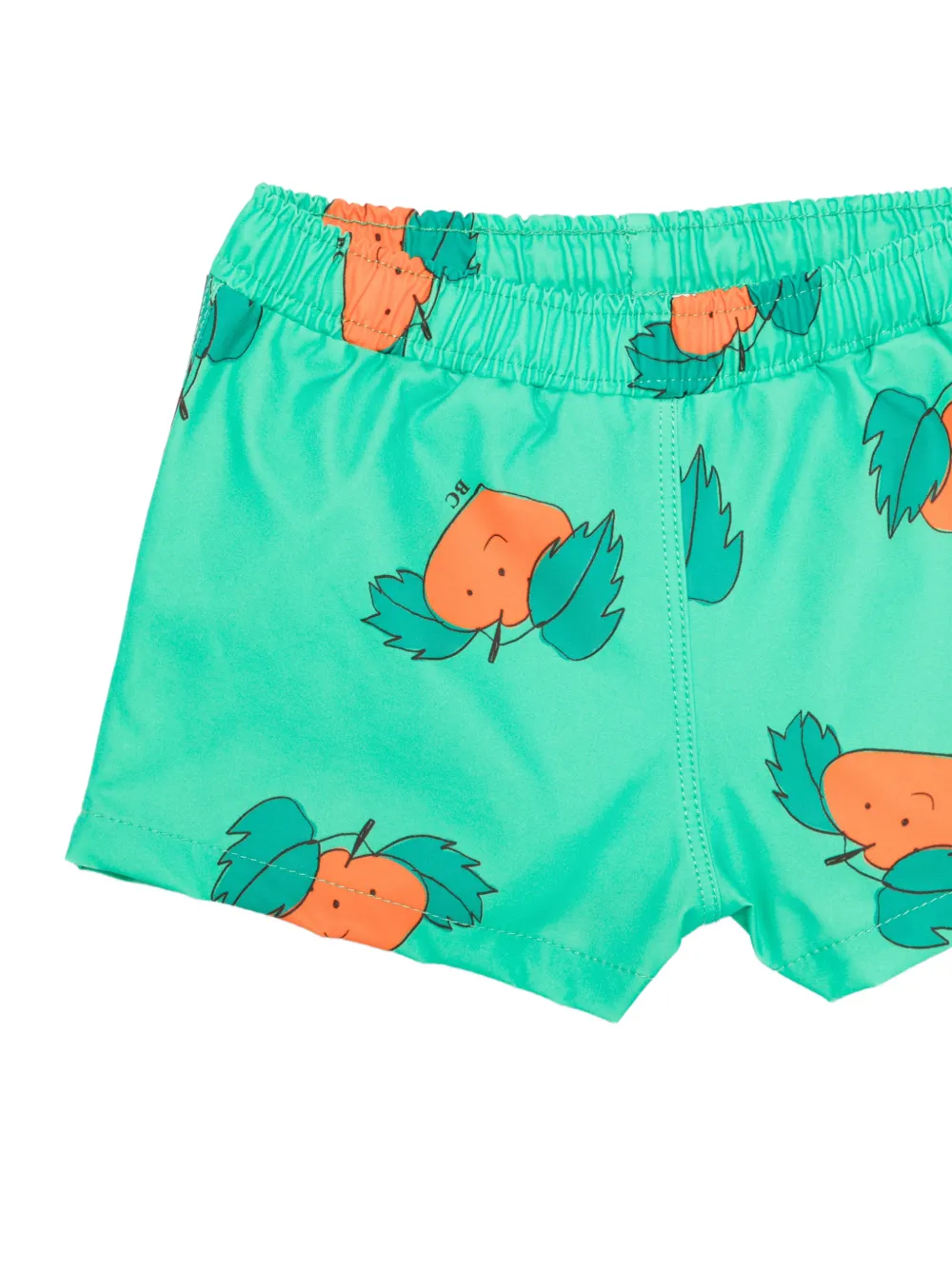  Bobo Choses Elasticated-waistband Swim Shorts - Green 