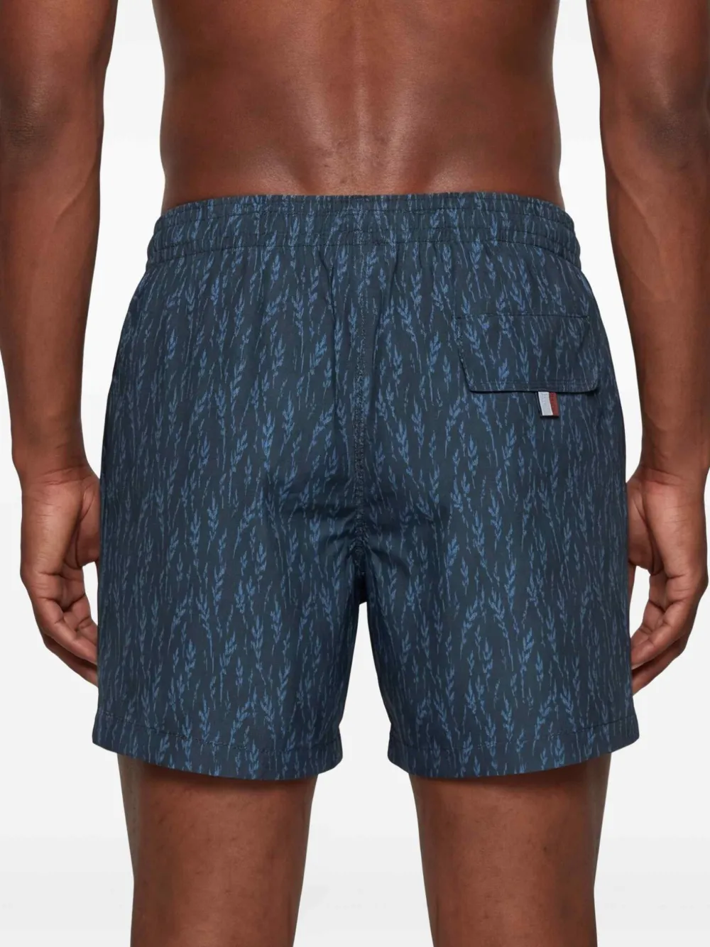 Canali Zwembroek met trekkoord Blauw