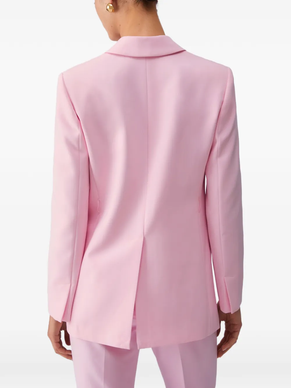 Belted Double-Breasted Blazer