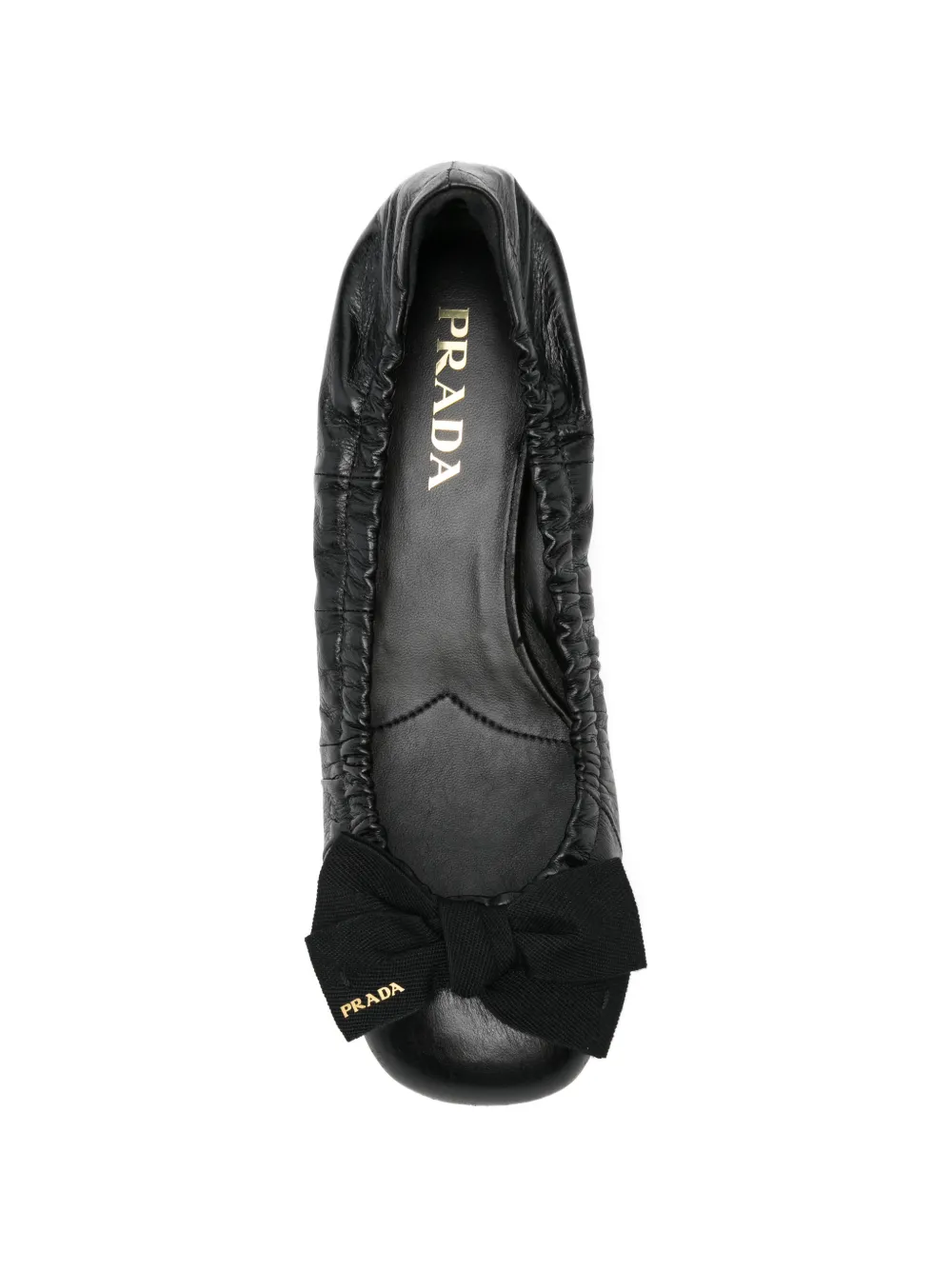 Prada Pumps met strikdetail Zwart