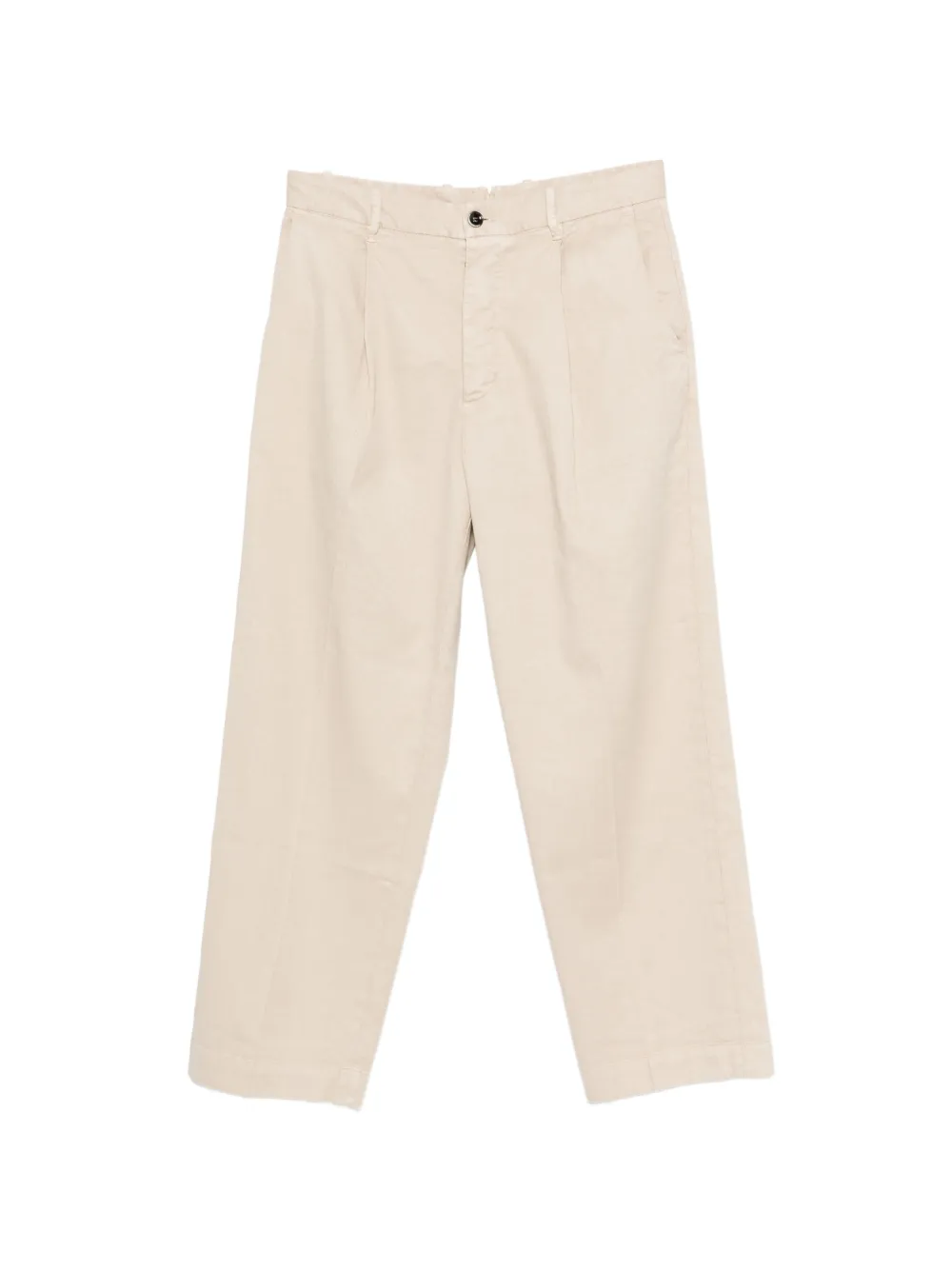 Nine In The Morning Philip pleated-design trousers - Toni neutri