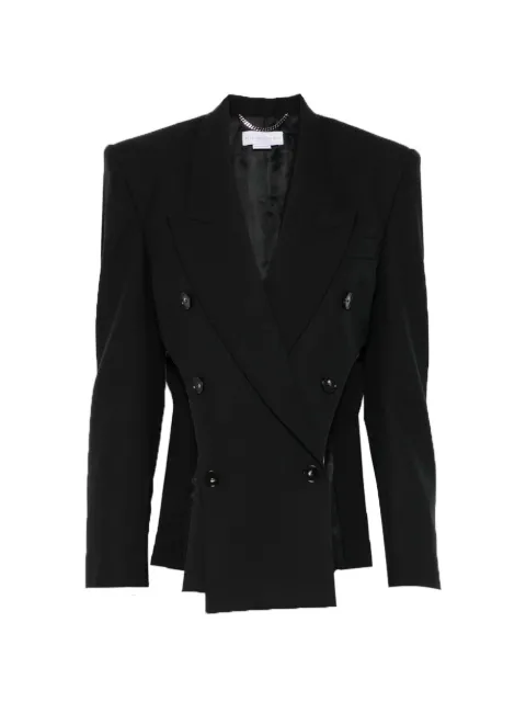 Stella McCartney dobbeltradet blazer med udskæringsdetalje