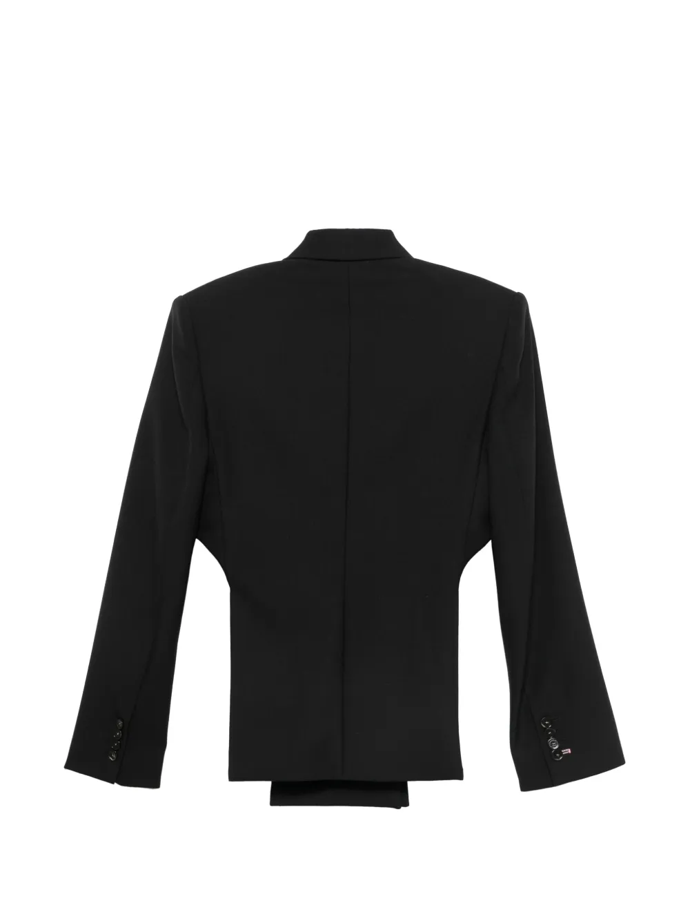 Stella McCartney Blazer met dubbele rij knopen Zwart