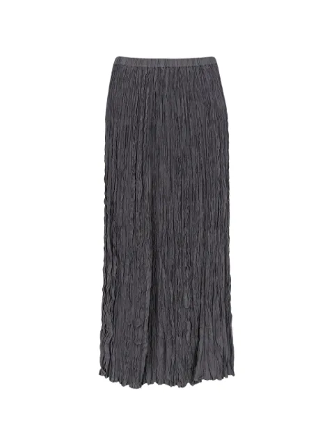 Alysi elasticated wrinkled skirt